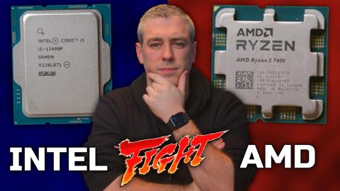Intel i5 13400F Vs AMD Ryzen 5 7600 - The ULTIMATE Gaming Showdown!