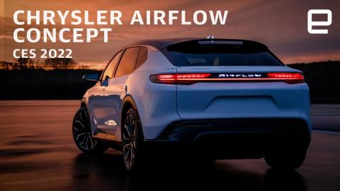 Chrysler Airflow concept first look at CES 2022