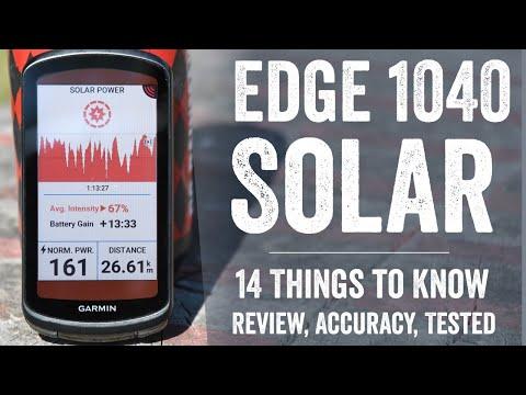 Garmin Edge 1040 Solar In-Depth Review: 14 New Features To Know!