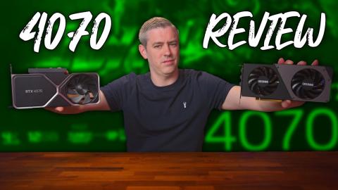 GeForce RTX 4070 Review [15 Game + Benchmarks & Thermals]