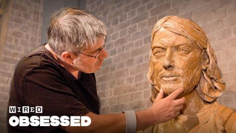 How This Guy Makes Lifelike Cardboard Sculptures | Obsessed | WIRED