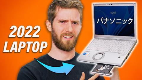 This WEIRD Japanese Laptop LOOKS 20 Years Old…