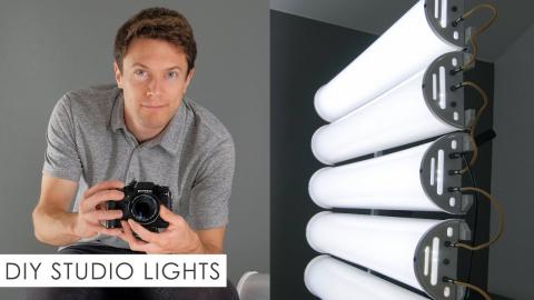 DIY Homemade "YouTube Studio" Lights - Build Your Own!