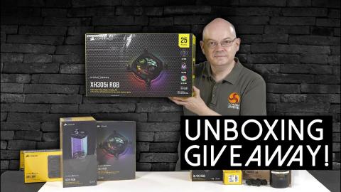 Corsair Hydro X XH305i RGB Kit Unboxing / giveaway !