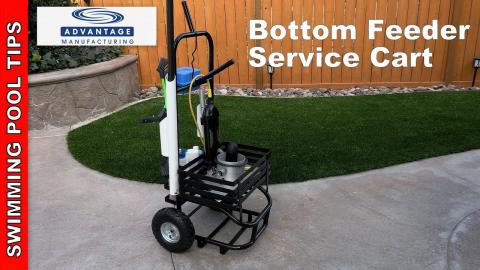 Bottom Feeder Service Cart by Advantage Manufacturing -Easy Carry Everything Back with You!