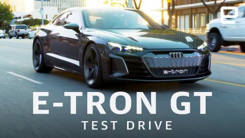 Audi E-Tron GT Test Drive