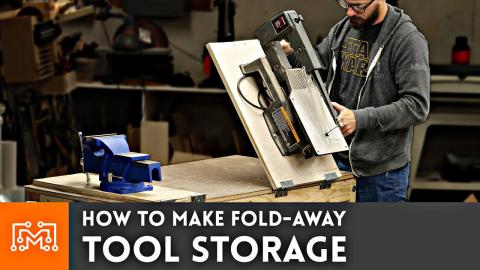 How to Make Fold Away Tool Storage