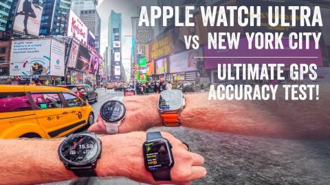 Apple Watch Ultra vs New York City Skyscrapers! (with Garmin Epix too)