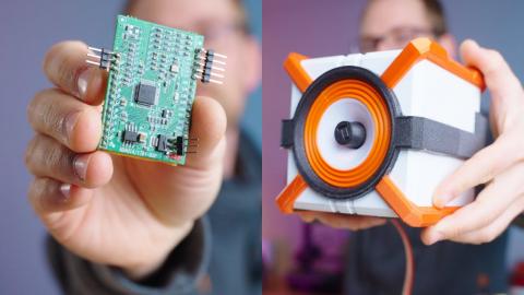 "What DSP did I use?" and other questions answered about the fully 3D printed speaker!