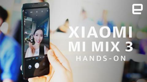 Xiaomi's all-screen Mi Mix 3 slider phone Hands-on