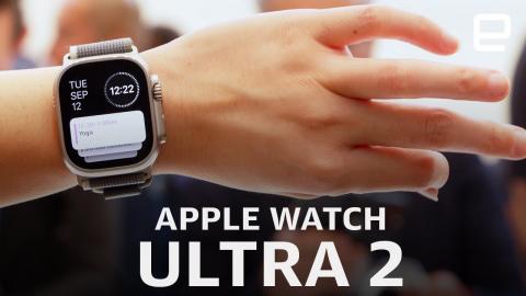 Apple Watch Ultra 2 hands-on: Double Tap is accurate and tricky