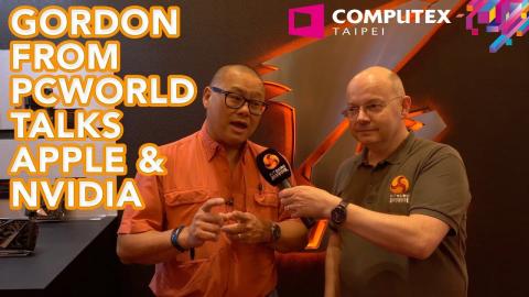 Leo and GORDON from PCWORLD - talk Apple vs Nvidia at Computex 2019!