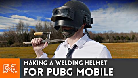 Making a Welding Helmet for PUBG Mobile