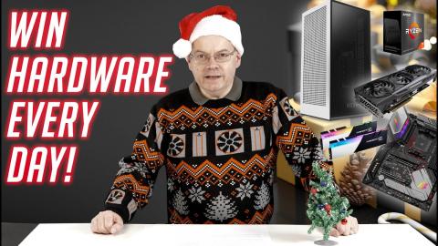 WIN TECH goodies every day in December !
