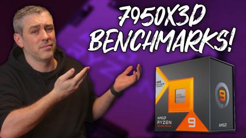 Ryzen 9 7950X3D Benchmarks Are Here!