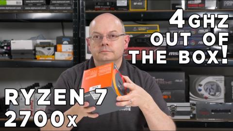 AMD Ryzen 7 2700x Review - 4ghz OUT of the BOX!