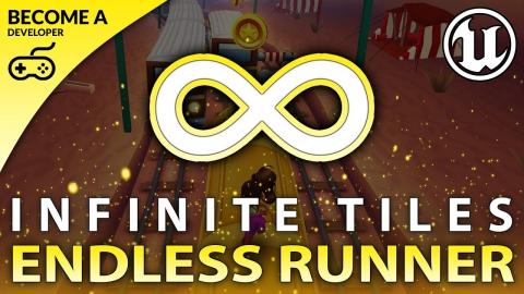 Spawning Infinite Tiles - #4 Creating A MOBILE Endless Runner Unreal Engine 4