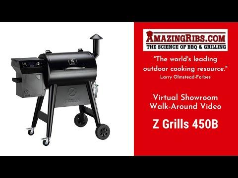 Z Grills 450B Pellet Smoker Review - Part 1 - The AmazingRibs.com Virtual Showroom