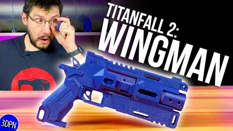 3 YEARS LATER! 3D Printing the WINGMAN from TITANFALL 2
