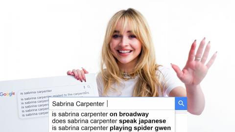 Sabrina Carpenter Answers the Web's Most Searched Questions | WIRED
