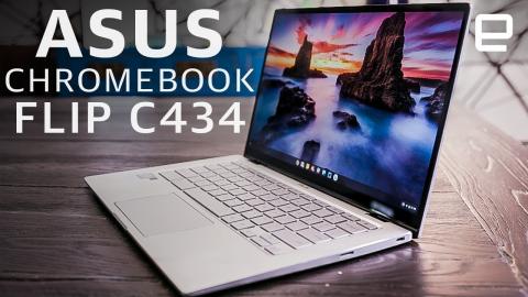 ASUS Chromebook Flip C434 Review: Big, Expensive, Great