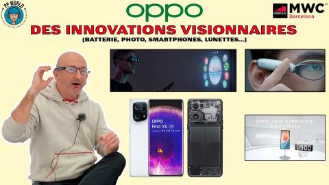 VLOG : OPPO Présente Ses INNOVATIONS Visionnaires (Batterie, Photo, Smartphones, Lunettes...)