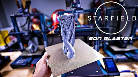 3D Printed Starfield EON Blaster - Easy 1 Day Project