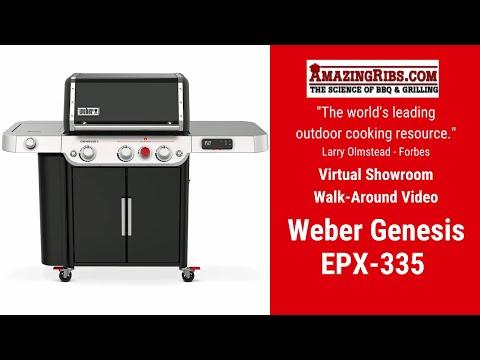 Weber Genesis EPX-335 Smart Gas Grill Review - Part 1 - The AmazingRibs.com Virtual Showroom