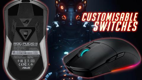 Asus ROG Pugio II Gaming Mouse Review - customisable switches!