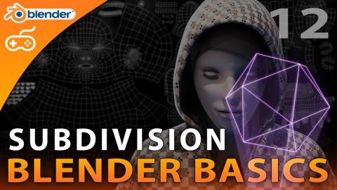 Subdivision Surface Modifier - #12 Blender Beginner Modelling Tutorial Series
