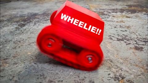 MINITANK WHEELIE!!