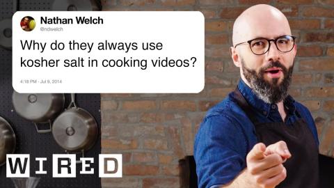 Babish Answers Cooking Questions From Twitter | Tech Support | WIRED