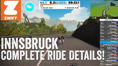 Zwift Innsbruck Course: All the details and first rides!
