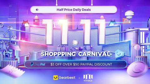 Gearbest 11.11 Shopping Carnival is COMING 2020!