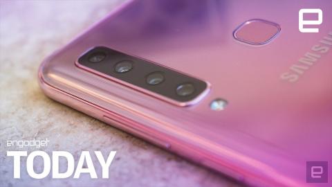 Samsung really made a phone with four rear cameras  | Engadget Today