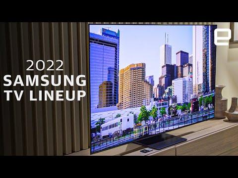 Samsung's 2022 TV lineup: OLED screens and 8K LCDs