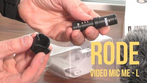 Rode Video Mic ME - L Unboxing and Review