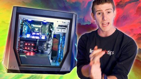 This Gaming PC is on WHEELS!