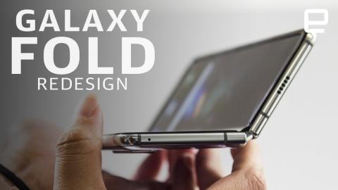 Samsung Galaxy Fold Redesign Hands-on: Second time's the charm