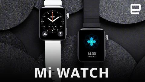 Xiaomi's first smartwatch is an Apple Watch lookalike
