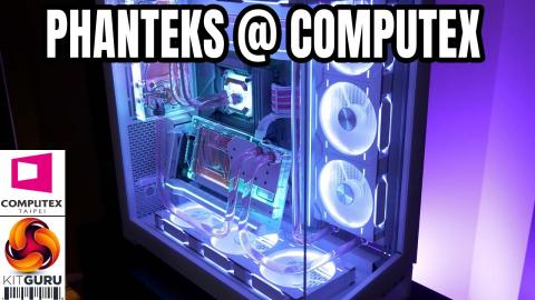 Computex 2023: PHANTEKS showcase NV cases & GPU mount