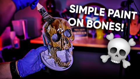 EASY - 3D Print & Paint Lifelike Bones!