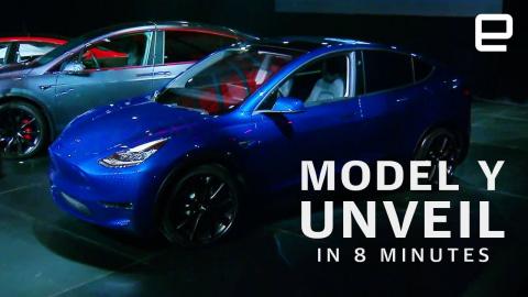 Tesla Model Y Unveil in 8 minutes