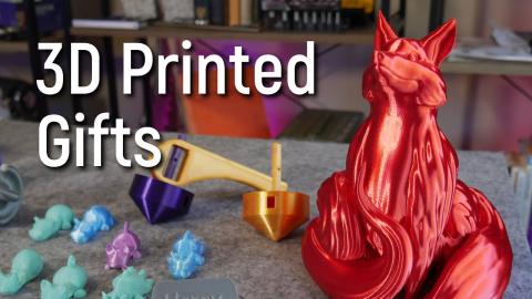 Last Minute Christmas Gifts to 3D Print!