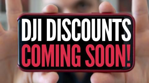 I'll reveal DJI Discount Codes on April 2nd for DJI's Easter Specials.