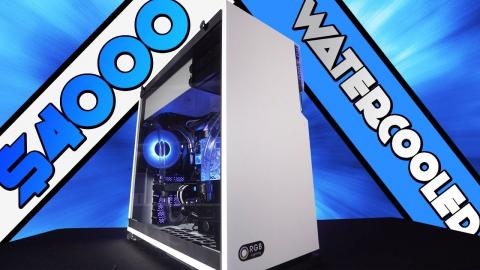 $4000 Watercooled Gaming PC Timelapse Build [RTX 2080 Ti & AMD Ryzen 7 2700X]