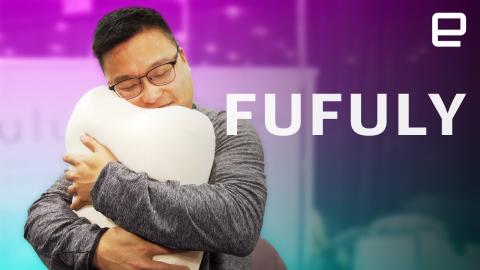 Yukai Engineering's Fufuly at CES 2023: This pulsating cushion can suppresses your anxiety