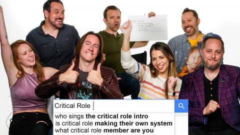 'Critical Role' Cast Answers The Web's Most Searched Questions | WIRED