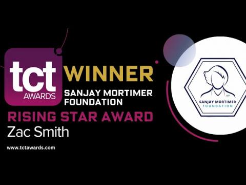 2023 TCT Sanjay Mortimer Foundation Rising Star Award - Zac Smith