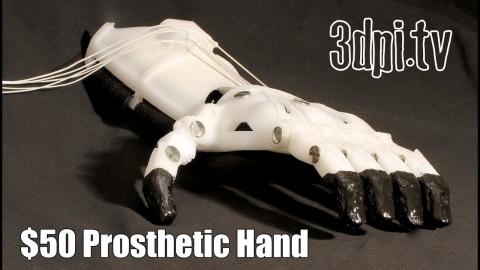 Cyborg Beast: A $50 3D Printed Prosthetic Hand
